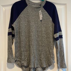 NWT waffle sweater American Eagle